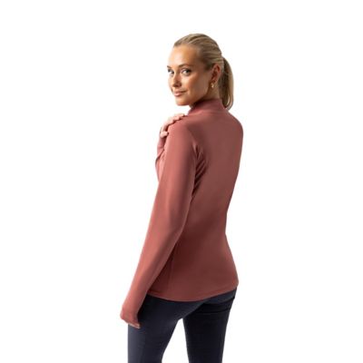Image showing  Women's Breathable Josephine Winter Mock Neck Long-Sleeve Tech Shirt