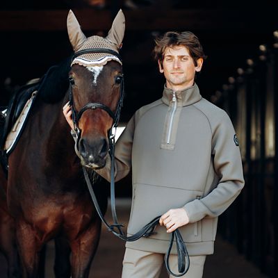 Image showing  Nicolas Mens Quick Dry Half Zip Sweater