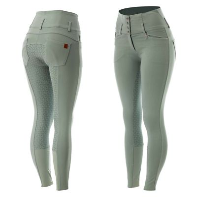 Horze Tara Womens High Waist Silicone Full Seat Breeches