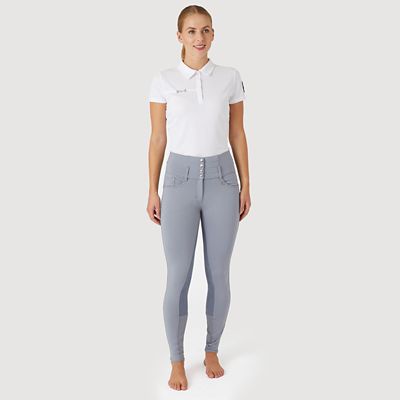 Image showing  Tara Womens High Waist Breeches Leather Full Seat
