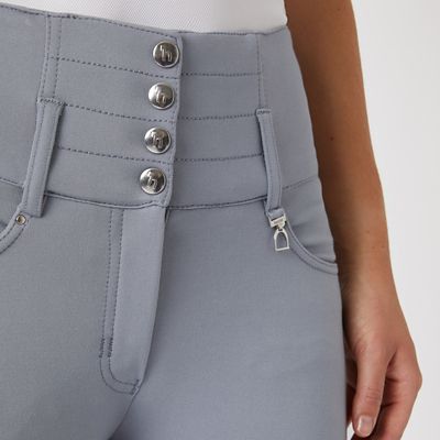 Image showing  Tara Womens High Waist Breeches Leather Full Seat