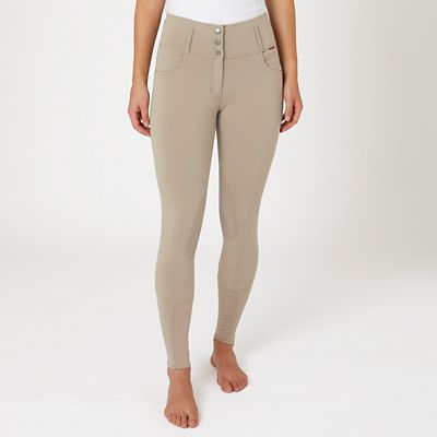 Image showing 1 th B-Vertigo Meghan Womens Highwaist Knee Patch Breeches