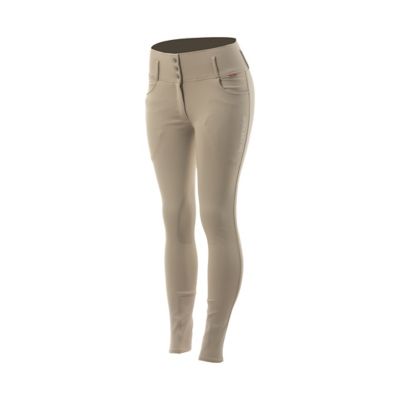Image showing 4 th B-Vertigo Meghan Womens Highwaist Knee Patch Breeches