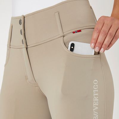 Image showing 5 th B-Vertigo Meghan Womens Highwaist Knee Patch Breeches