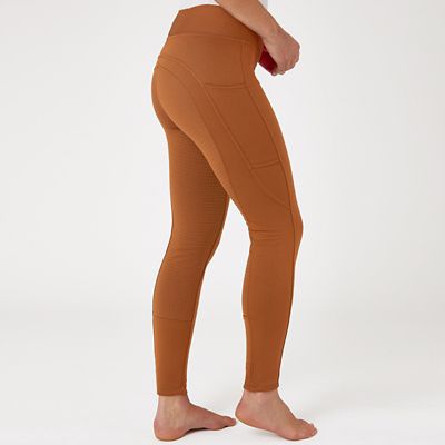 Image showing  Active Womens Winter Silicone Full Seat Tights with Phone Pockets