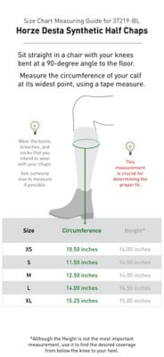 Image showing  Desta Synthetic Half Chaps