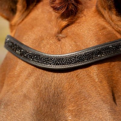 Image showing  Valkyrie Anatomic Dressage Bridle with Rubber Reins