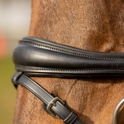 Image showing  Valkyrie Anatomic Dressage Bridle with Rubber Reins