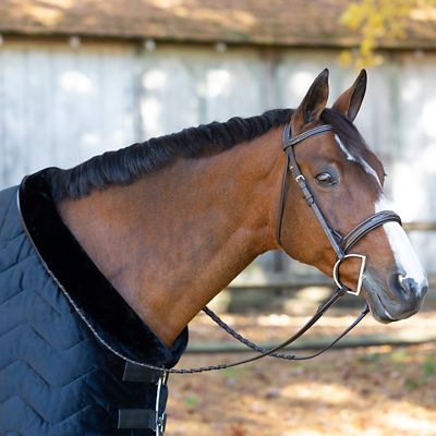 Image showing 6 th Equinavia Saga Wide Noseband Hunter Bridle with Reins