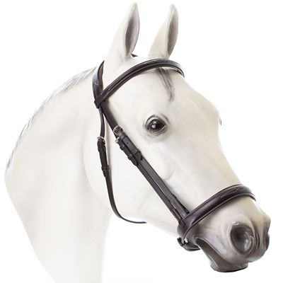 Image showing  Valkyrie Wide Noseband Hunter Bridle with Reins