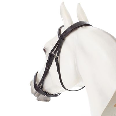 Image showing  Valkyrie Wide Noseband Hunter Bridle with Reins