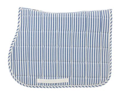 Equinavia Alta All Purpose Saddle Pad - Summer Stripe Design With Contoured Fit