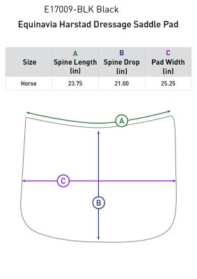 Image showing  Harstad Dressage Saddle Pad