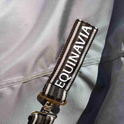 Image showing  Thunder 360 Detachable Neck Mid Weight Turnout Blanket 200g