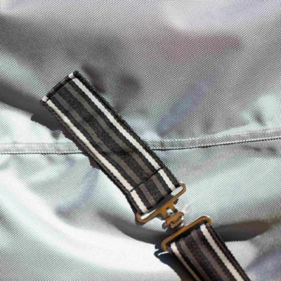 Image showing  Thunder 360 Detachable Neck Mid Weight Turnout Blanket 200g