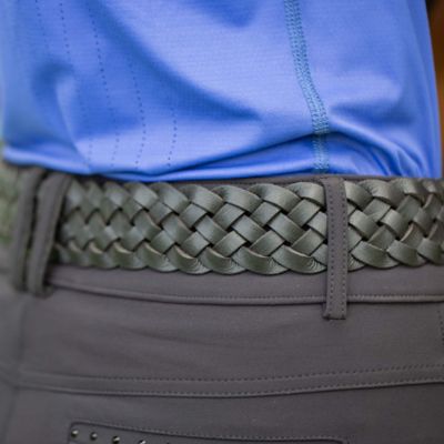 Image showing  Kari Braided Wide Leather Belt