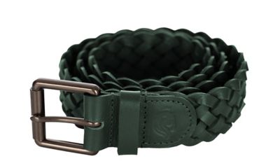 Equinavia Kari Braided Wide Leather Belt, E31005-HGR-L/XL