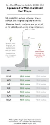 Image showing  Fia Womens Classic Half Chaps