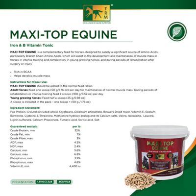 Image showing  Maxi-Top Equine Horse Supplement