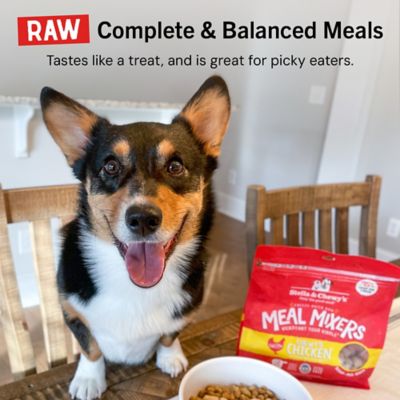Image showing  Meal Mixers Chicken Freeze-Dried Raw Dog Food Topper, 35 oz.