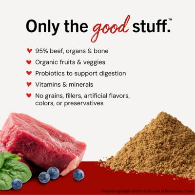 Image showing  Magical Dinner Dust Freeze-Dried Raw Grass-Fed Beef Recipe Dog Food Topper