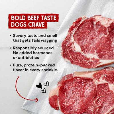 Image showing 5 th Stella & Chewy's Magical Dinner Dust Freeze-Dried Raw Grass-Fed Beef Recipe Dog Food Topper