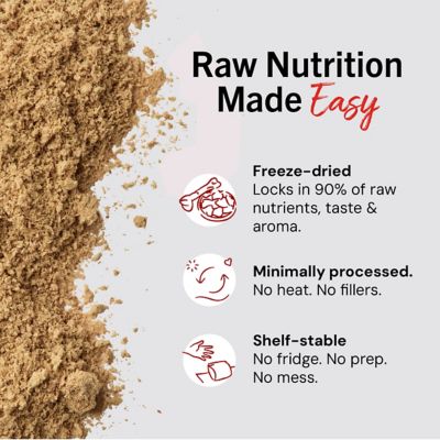 Image showing 6 th Stella & Chewy's Magical Dinner Dust Freeze-Dried Raw Grass-Fed Beef Recipe Dog Food Topper