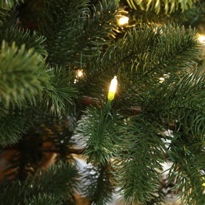 Image showing  6 ft. Pre-Lit Green Full Fir Artificial Christmas Tree