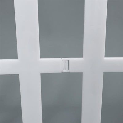 Image showing 8 pc. Light Show Fence Design Outdoor Holiday Decoration