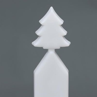 Image showing 8 pc. Light Show Fence Design Outdoor Holiday Decoration