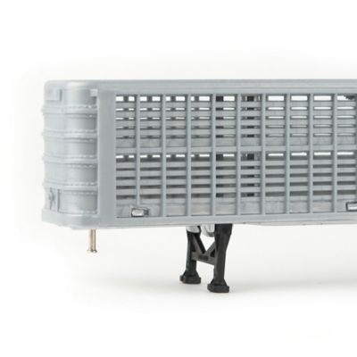 Image showing  Semi with Cattle Trailer Steer and Calf