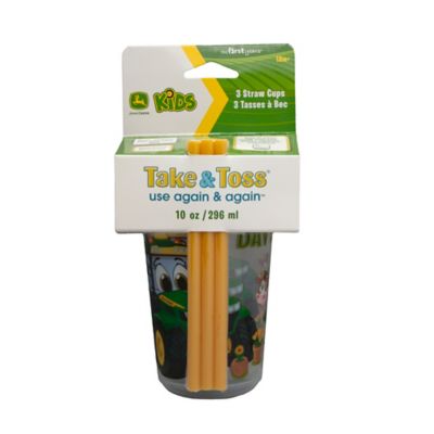 Image showing  John Deere Take & Toss Straw Cups