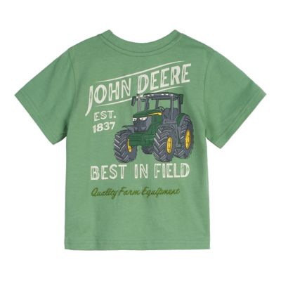 John Deere Kid's Short Sleeve Vintage Tractor Tee