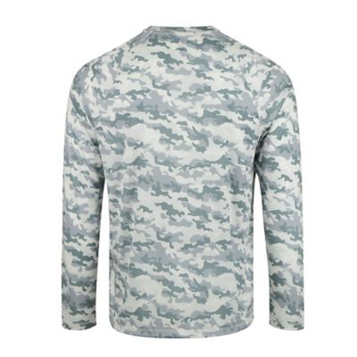 Image showing 1 th Blue Mountain Men's Tech Sun Defender Crew Neck Long-Sleeve T-Shirt