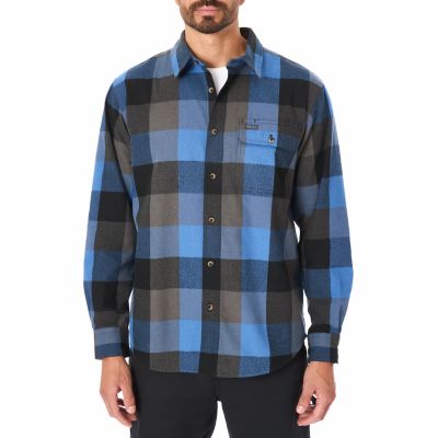 Smith's Workwear Men's Pocket Flannel Shirt