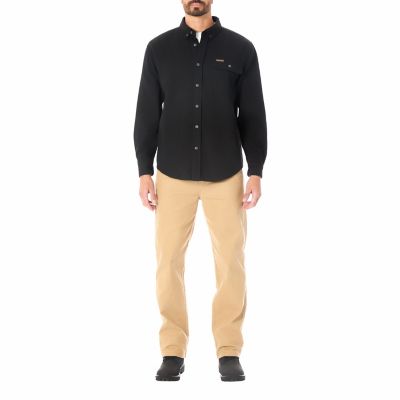 Image showing  Men's Long Sleeve Extra Heavyweight Chamois Flannel Shirt
