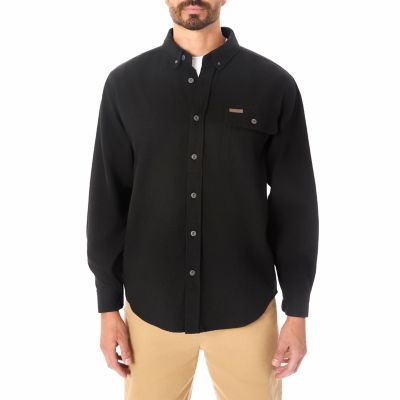 Smith's Workwear Men's Long Sleeve Extra Heavyweight Chamois Flannel Shirt