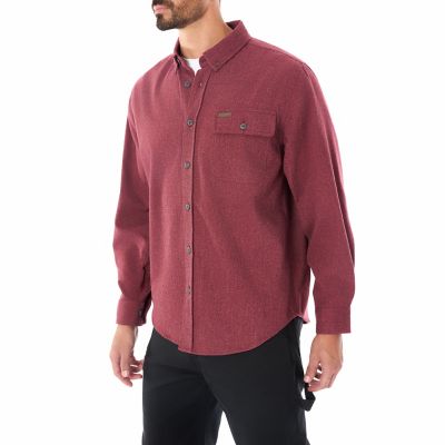 Image showing  Men's Long Sleeve Extra Heavyweight Chamois Flannel Shirt