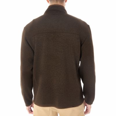Image showing  Men's Sweater Fleece Quarter Zip Pullover