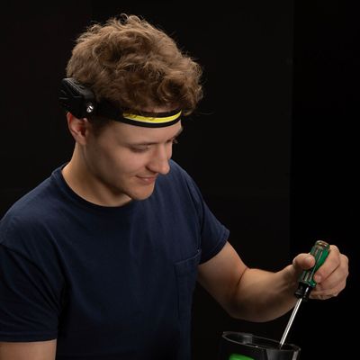 Image showing  Briteband Low Profile Silicone Low Profile Headlamp with Inspection Light