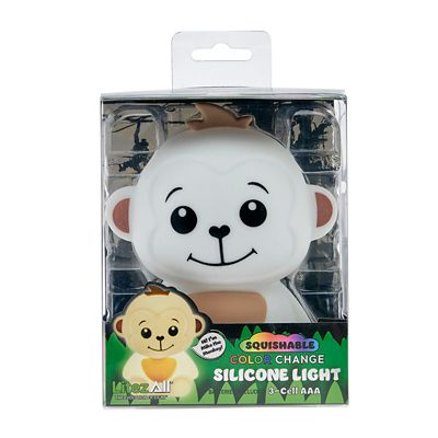 LitezAll Monkey Squishable Color Changing Silicone Lantern