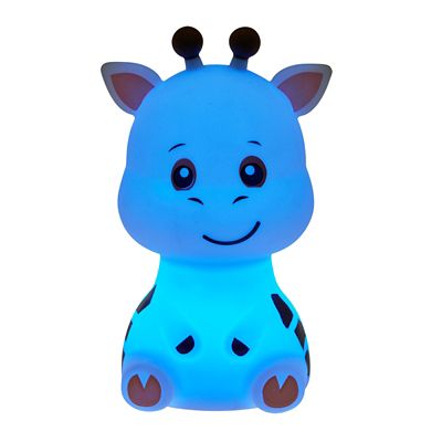 Image showing  Giraffe Squishable Color Changing Silicone Lantern