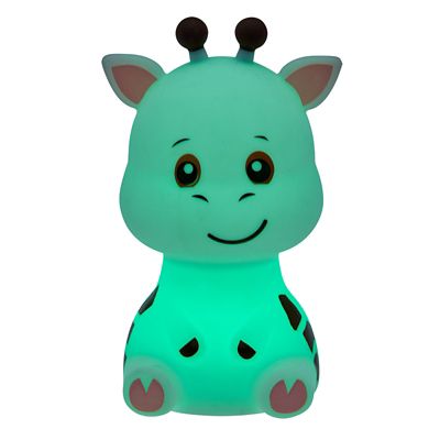 Image showing  Giraffe Squishable Color Changing Silicone Lantern