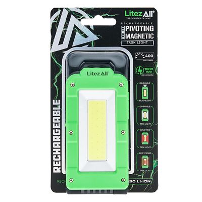 LitezAll Rechargeable Pivot Work Light