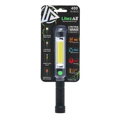 LitezAll 400 Lumen COB LED Jumbo Pen Light with Task Light