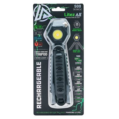 LitezAll Compact Work Light with Tripod