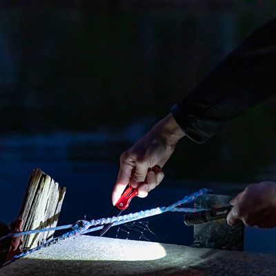 Image showing  280-Lumen Tactical Flashlight and Pocket Knife Combo