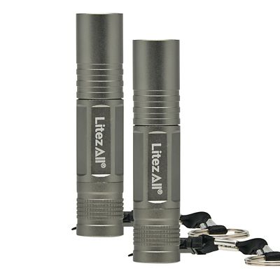 Image showing  25-Lumen Flashlight Keychains, 2-Pack