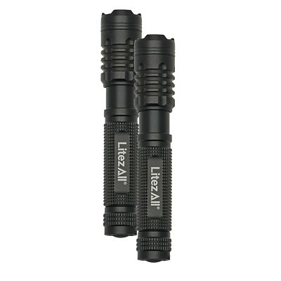 Image showing  120 Lumen Compact Tactical Flashlight, 2 pk.