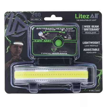 LitezAll Briteband Light up headband Headlamps